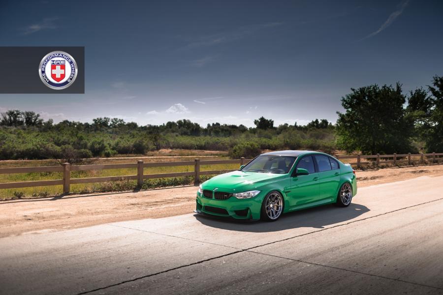  BMW M3 Sedan on HRE Wheels (HRE R101) 2015 года  (фото 4 из 10)